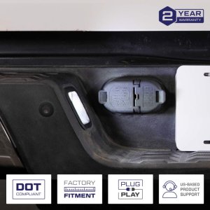 Toyota Tacoma License Plate Lights - FORM Lighting - Cool White - 2016